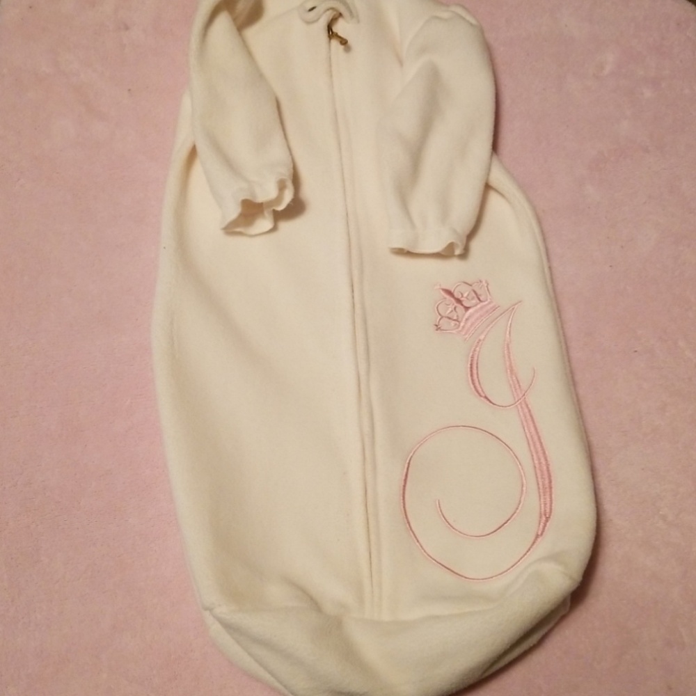 😍*Classy* Juicy Couture Baby 1st swaddle